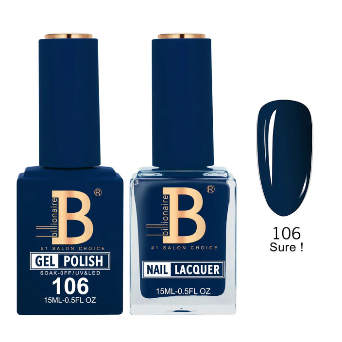 Billionaire Imperial Gel & Nail Lacquer - 106