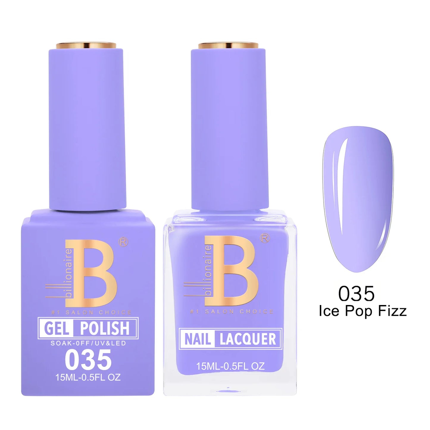 Billionaire Imperial Gel & Nail Lacquer - 035