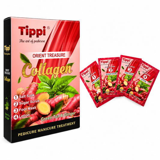 Tippi Collagen Pedi in a Box 4in1 - Orient Treasure (Case 50 pcs)