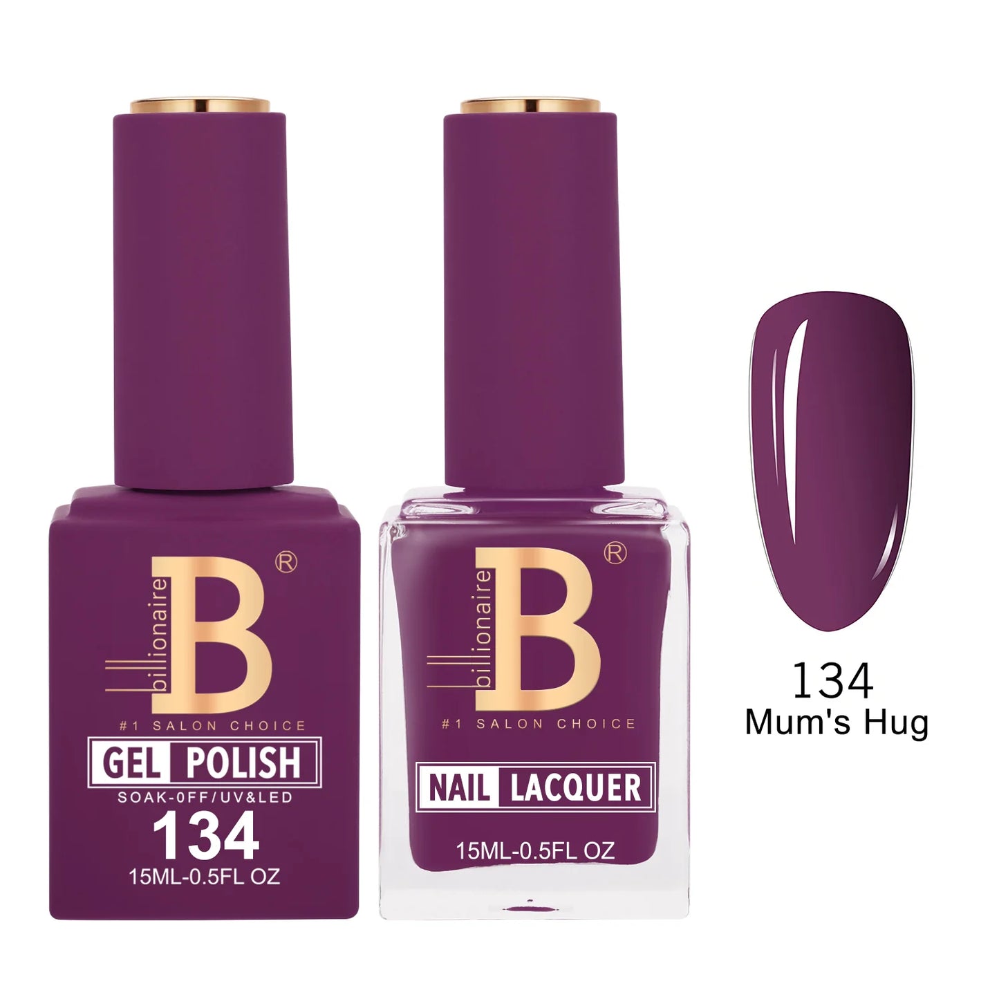 Billionaire Imperial Gel & Nail Lacquer - 134