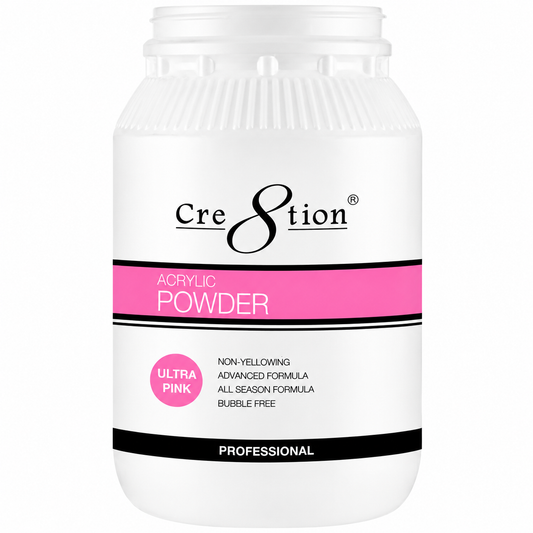 Cre8tion Acrylic Powder - Ultra Pinker 5.5 lbs