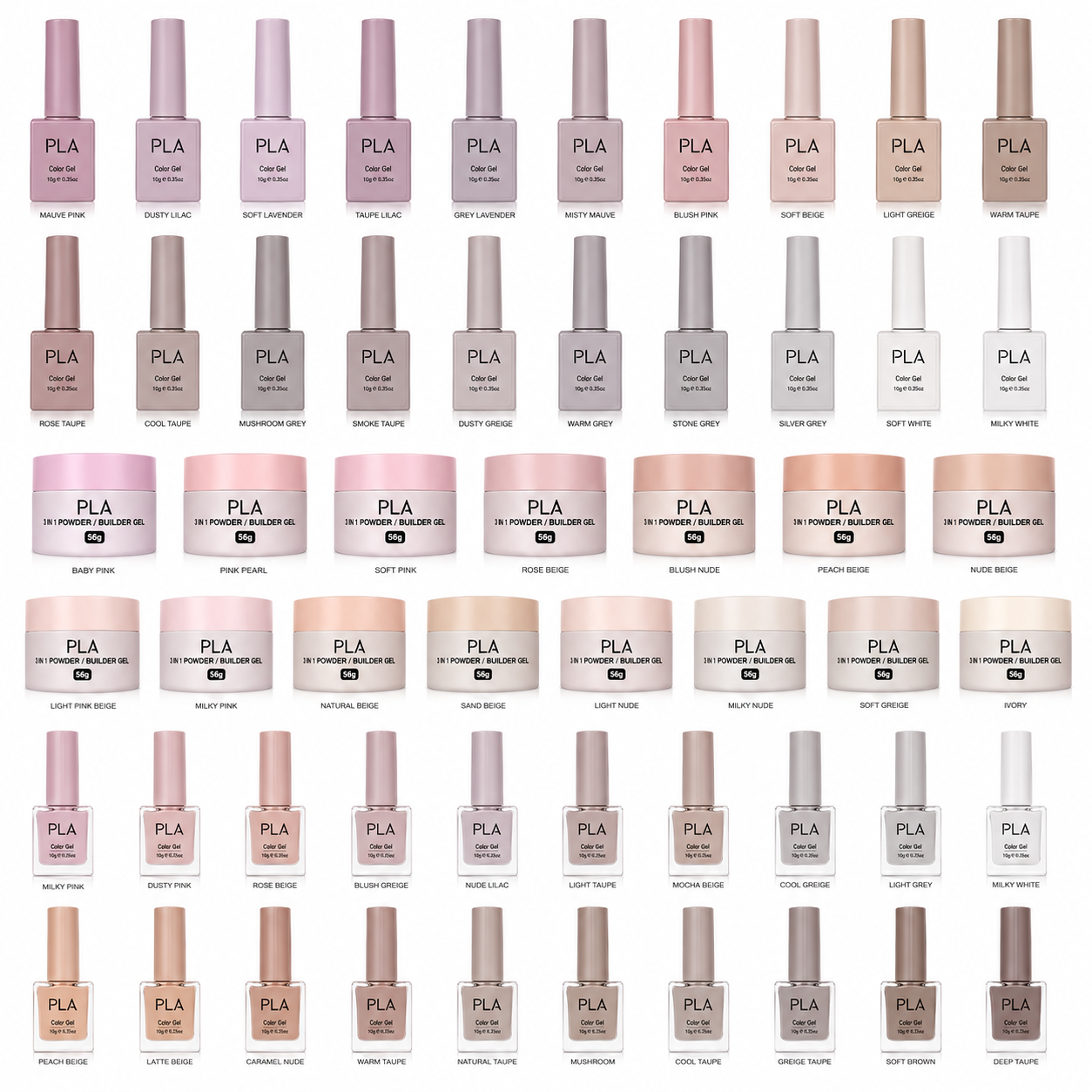 PLA Full Collection 308 Colors 4in1