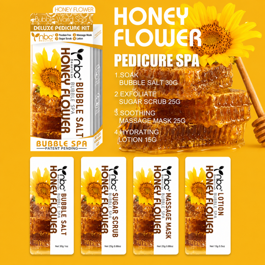 NBC Bubble Spa 4 Steps Honey Flower (Case 50 Set)