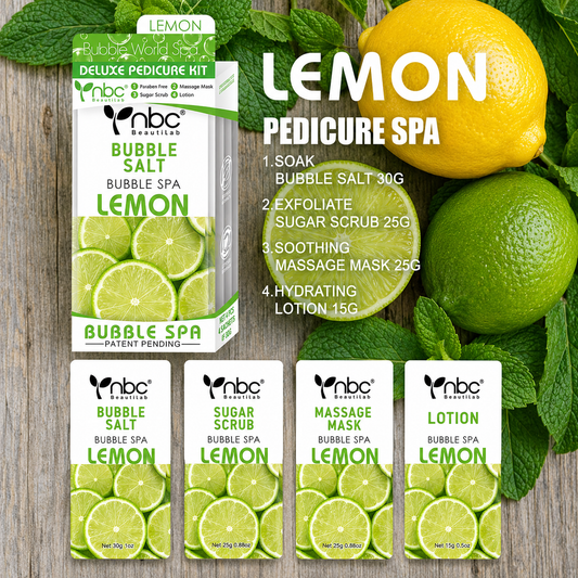 NBC Bubble Spa 4 Steps Lemon (Case 50 Set)