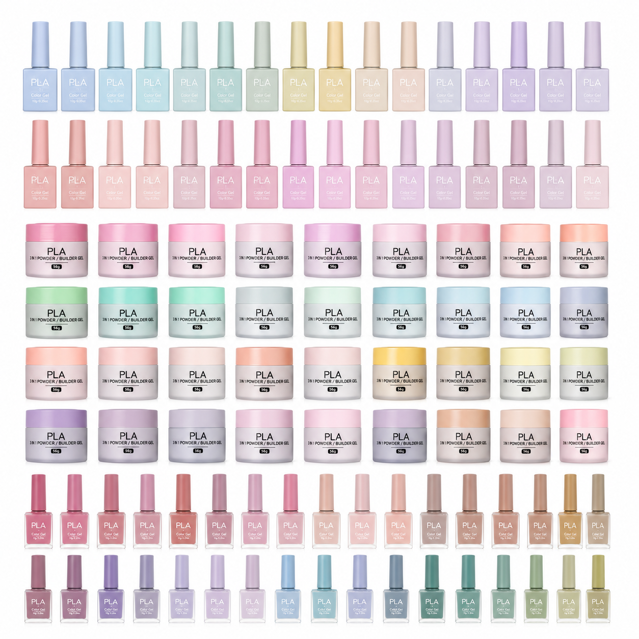 PLA Full Collection 308 Colors 4in1