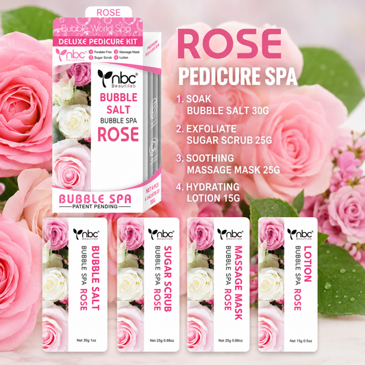 NBC Bubble Spa 4 Steps Rose (Case 50 Set)