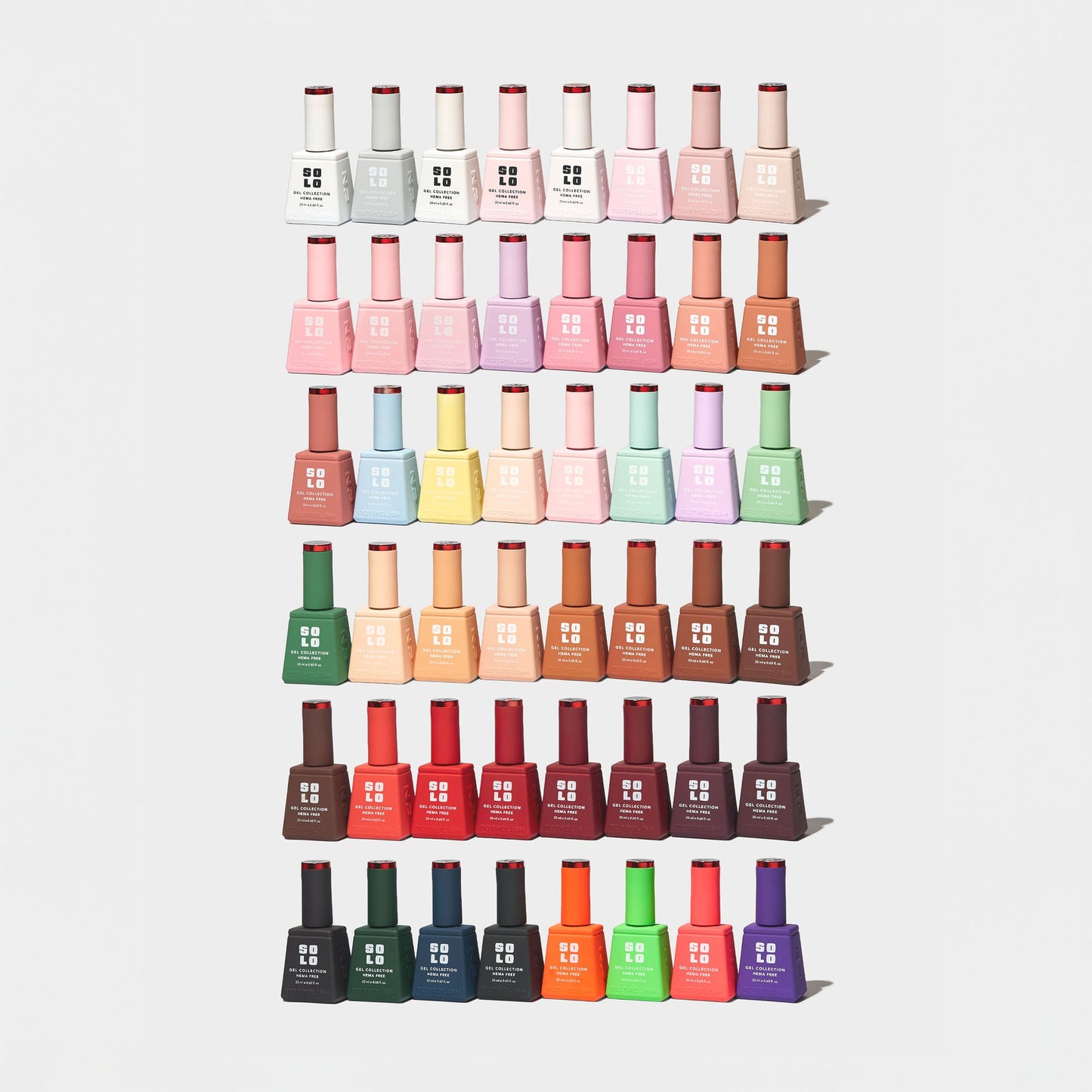 NotPolish 0.5oz SOLO Gel KIT 48 Colors (HEMA Free)
