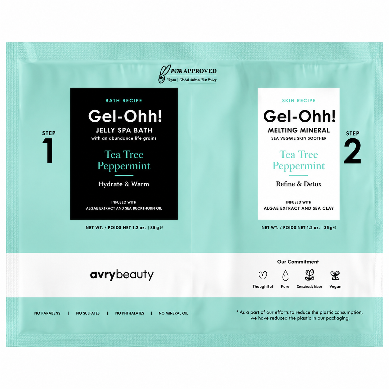 Jelly Spa 2in1 Tea Tree (Case 120Pcs)