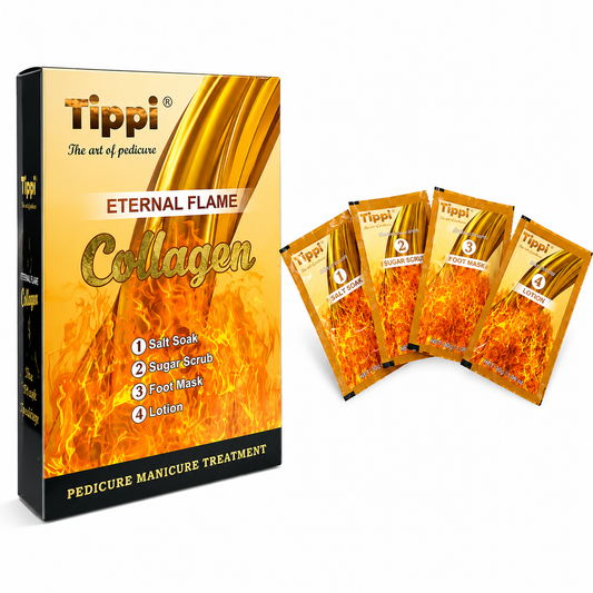 Tippi Collagen Pedi in a Box 4in1 - Eternal Flame (Case 50 pcs)